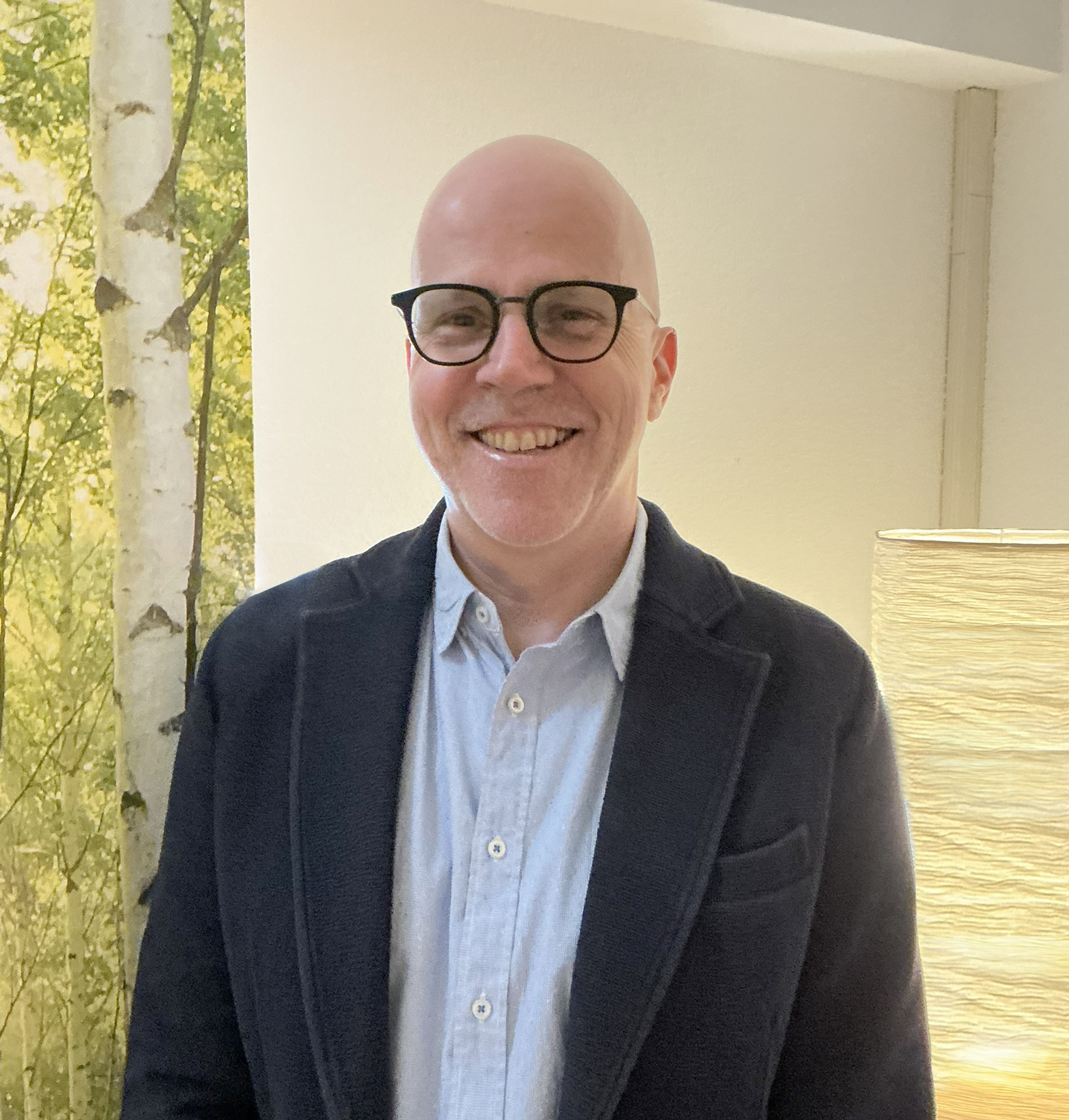 Psychotherapeut Markus Schuler in seiner Praxis in Neunkirchen